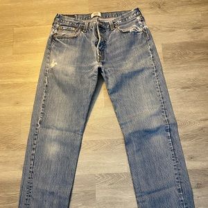 Vintage Levi’s 501
Waist:36
Length:34